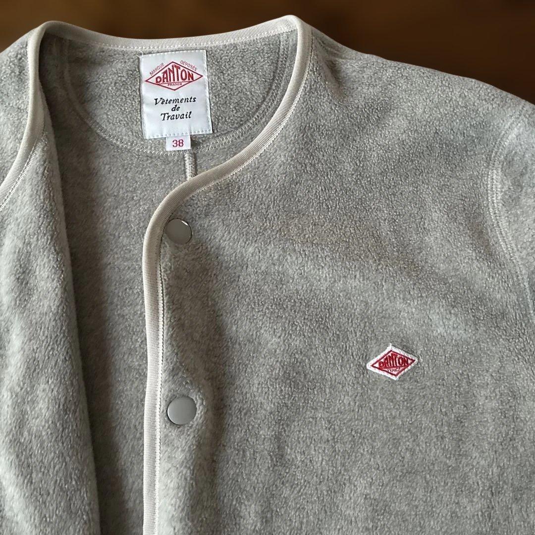 DANTONフリースジャケット　３８ (マーブル)