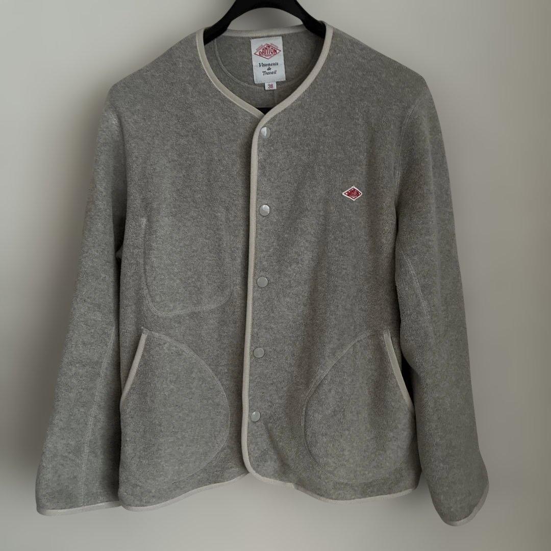 DANTONフリースジャケット　３８ (マーブル)