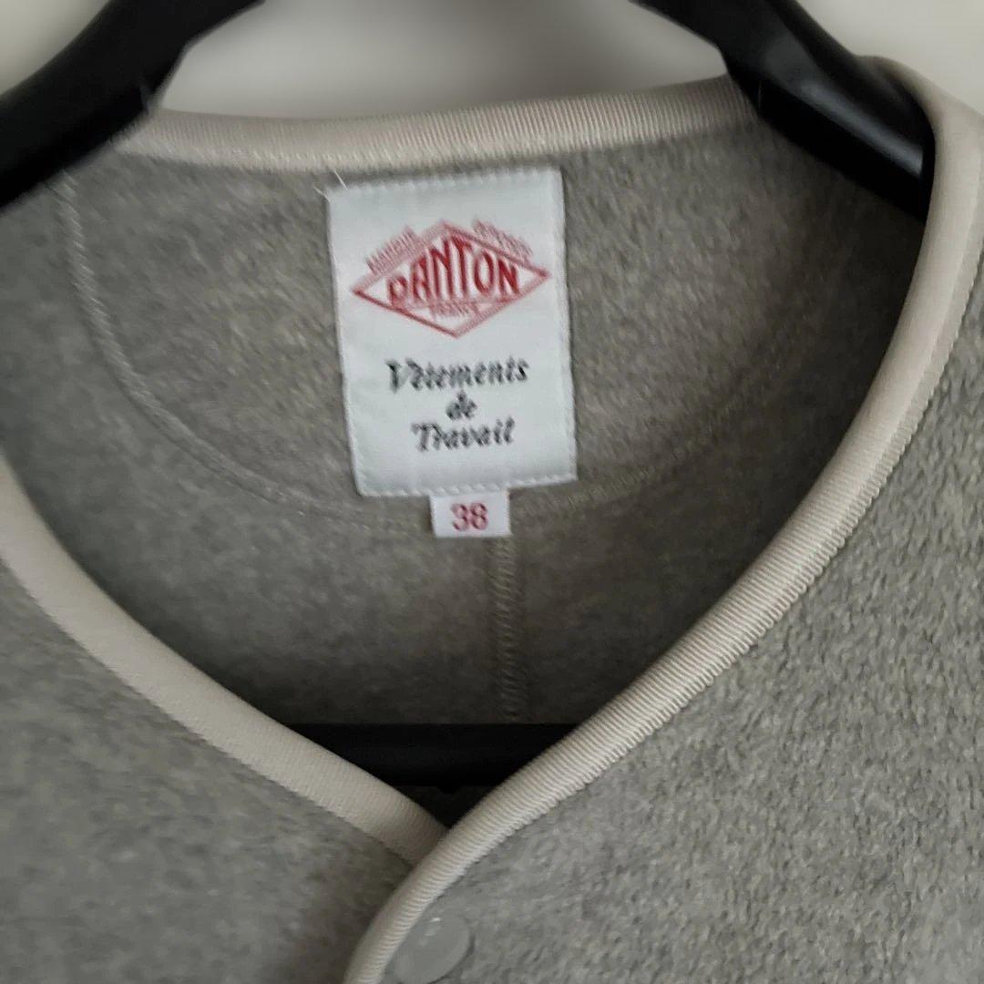 DANTONフリースジャケット　３８ (マーブル)