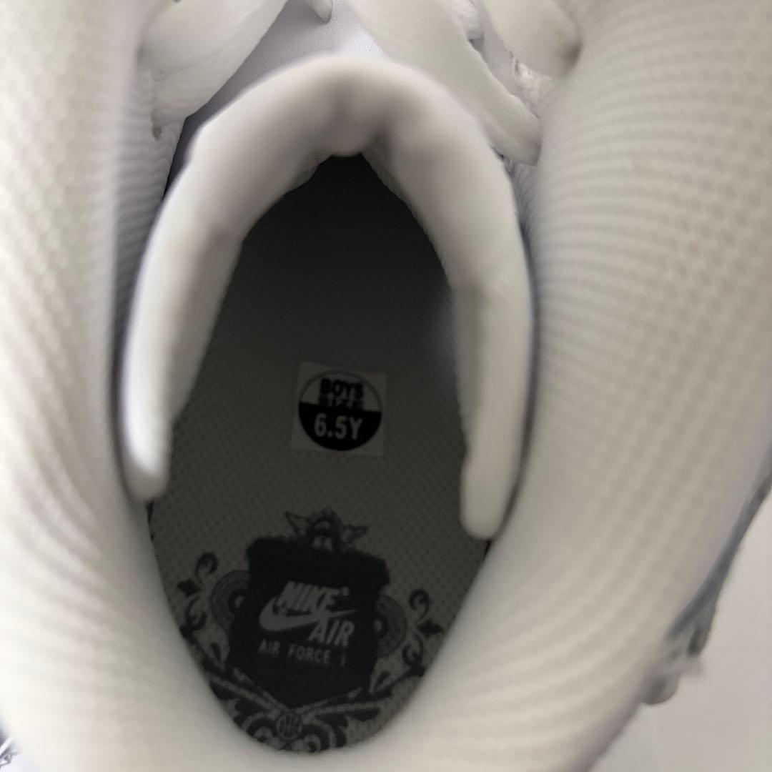 【NIKE】AIRFORCE1 ホワイト　ハイカット　スニーカー　レディース