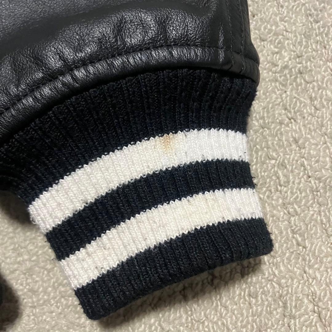 う*え様 美品　BAL バル　スタジャン　バーシティジャケット　刺繍　ワッペン