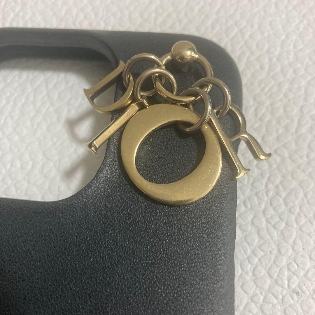 【新機種・超美】Dior　LADY DIOR　iPhone15proケース　羊革
