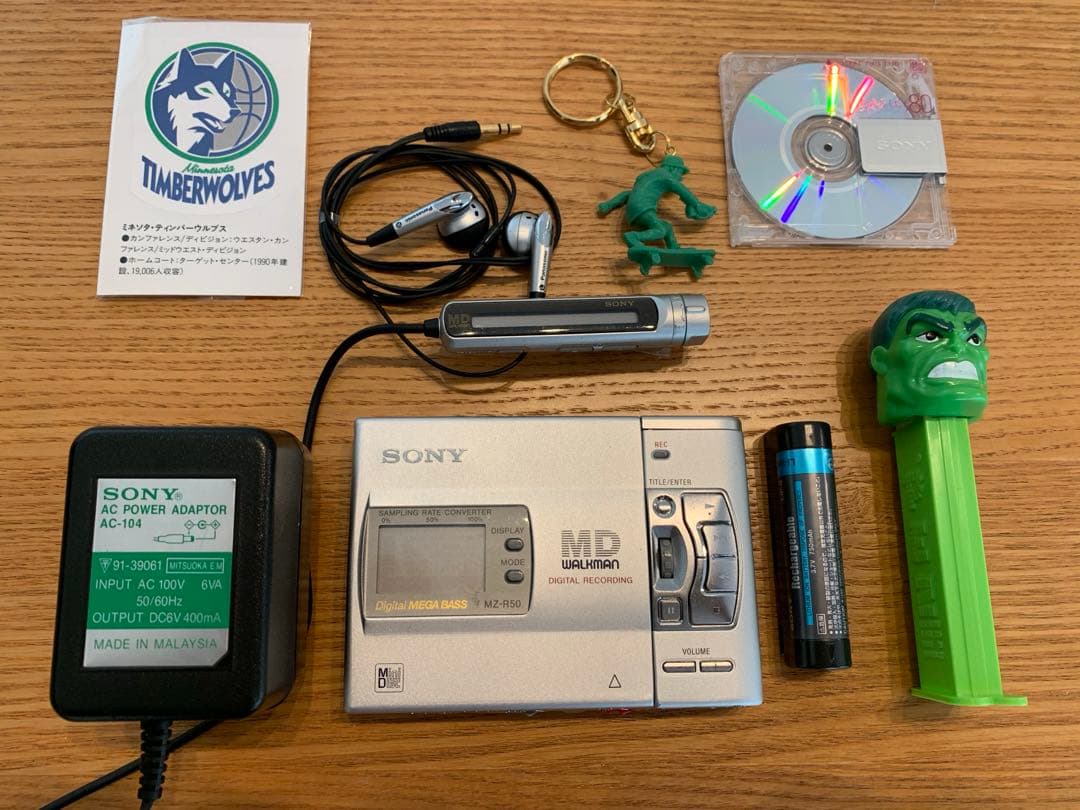 SONY MZ-R50 MDプレーヤー