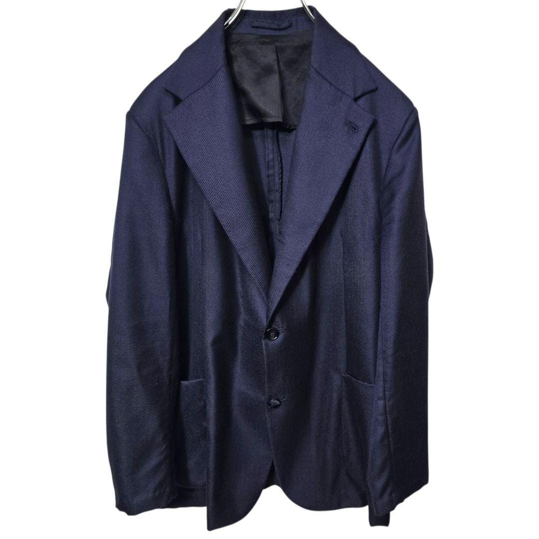 Finjack ロロピアーナ カシミヤクラウド テーラードジャケット 濃紺 50