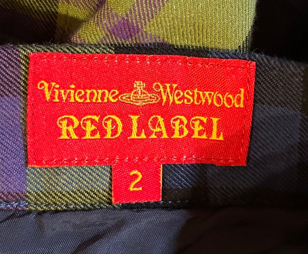 Vivienne Westwood RED LABELチェックミニスカート　2