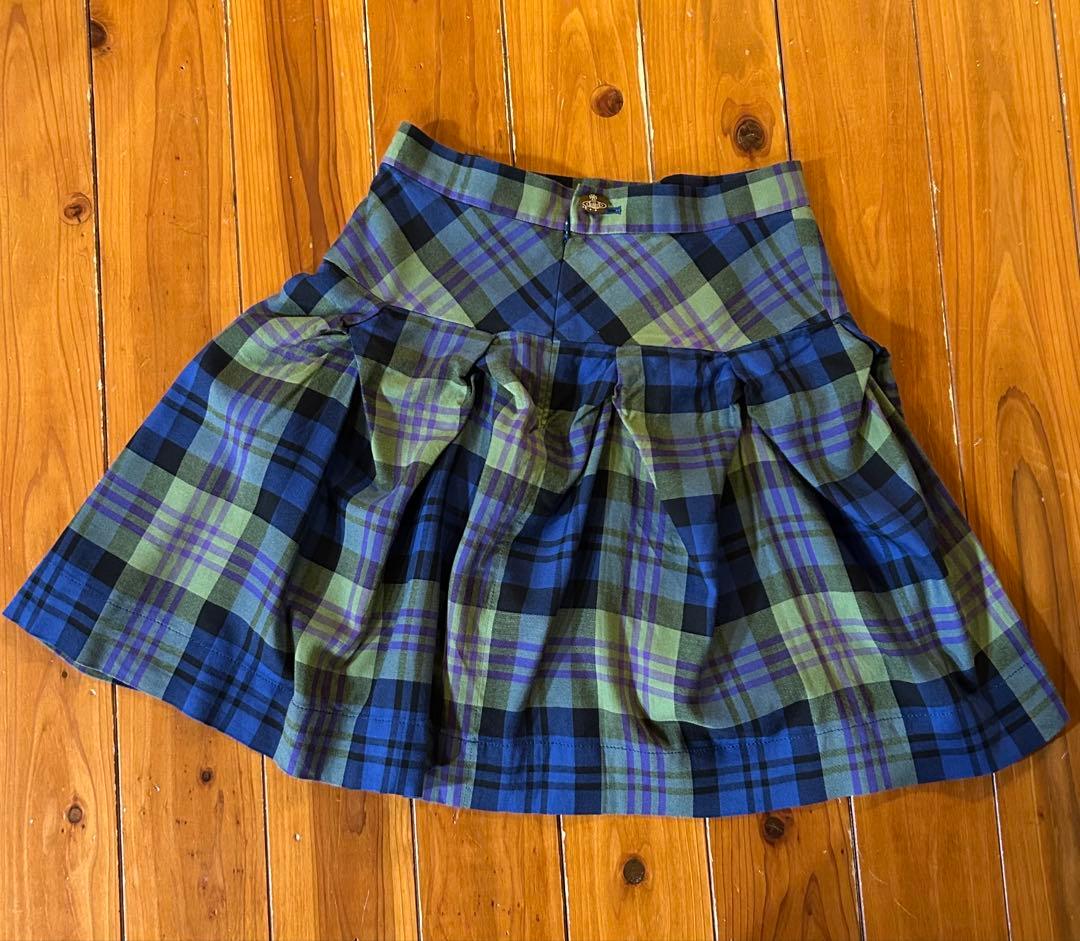 Vivienne Westwood RED LABELチェックミニスカート　2