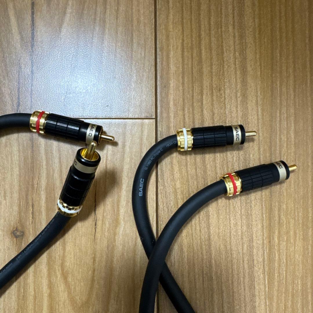 (yas)SAEC ラインケーブル 70cm SL-1980 LRセット