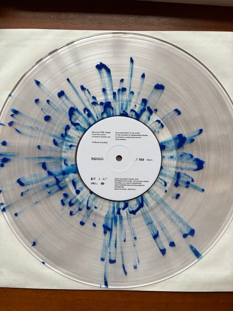 BTS RM INDIGO LP VINYL アナログ レコード