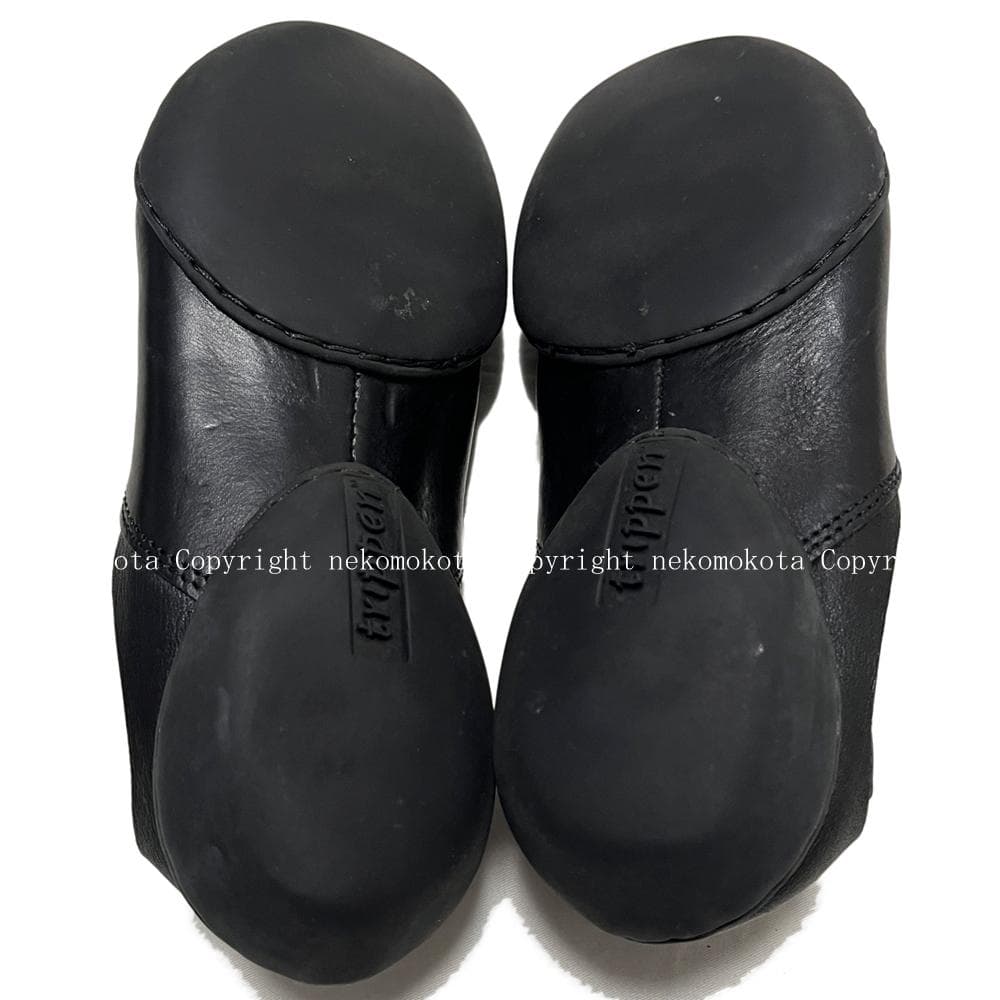 トリッペン PAN 35 ストラップ シューズ 黒 ブラック trippen