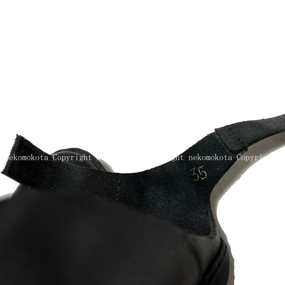 トリッペン PAN 35 ストラップ シューズ 黒 ブラック trippen