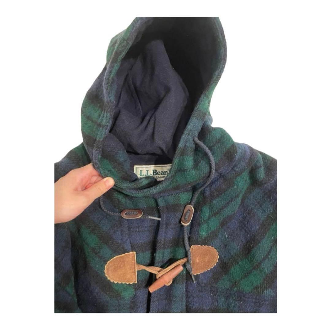 llbean ダッフルコート　ブラックウォッチ　スペシャル　90s USA製