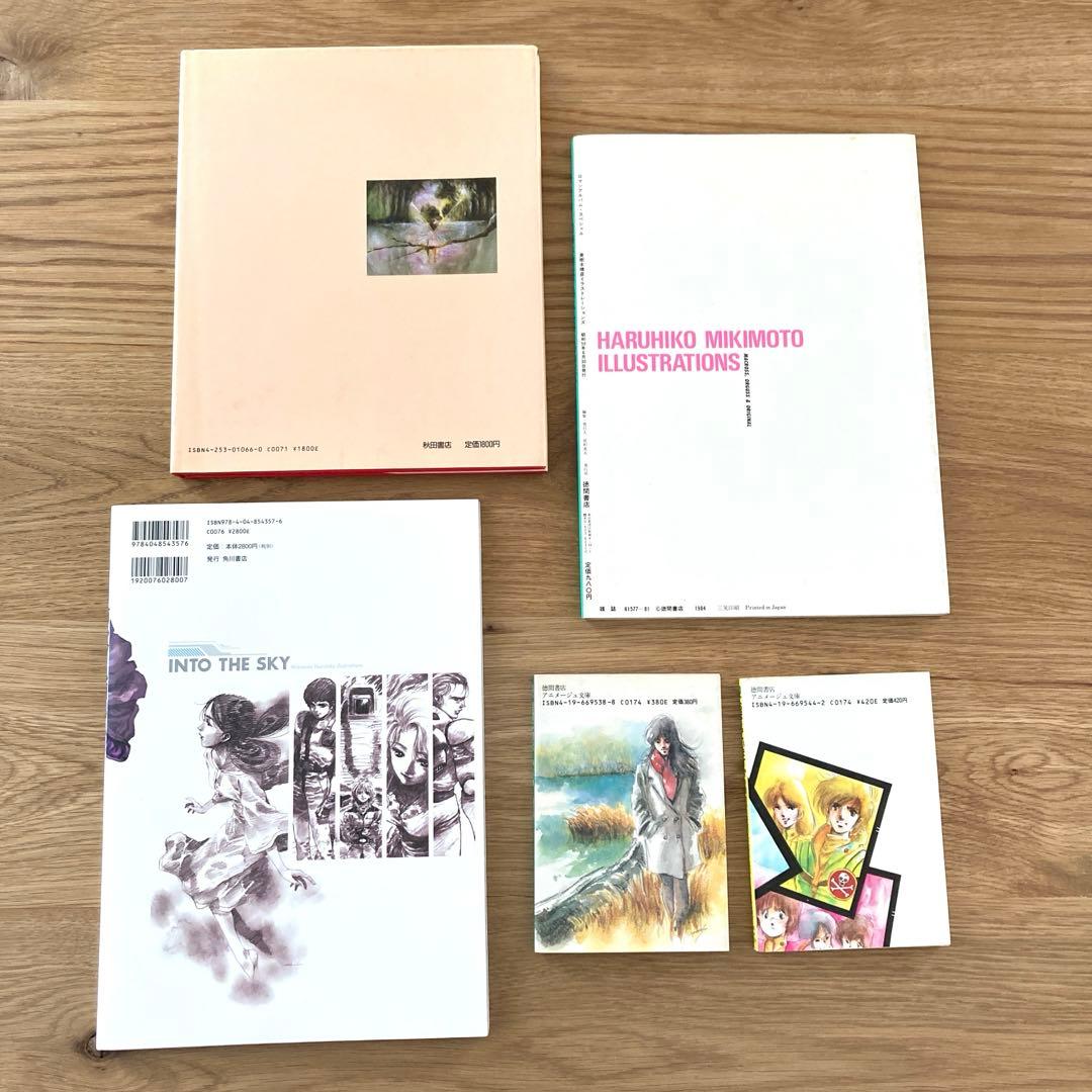 美樹本晴彦画集　ガンダム　イラストレーションズ　キスメット　みちのく　マクロス