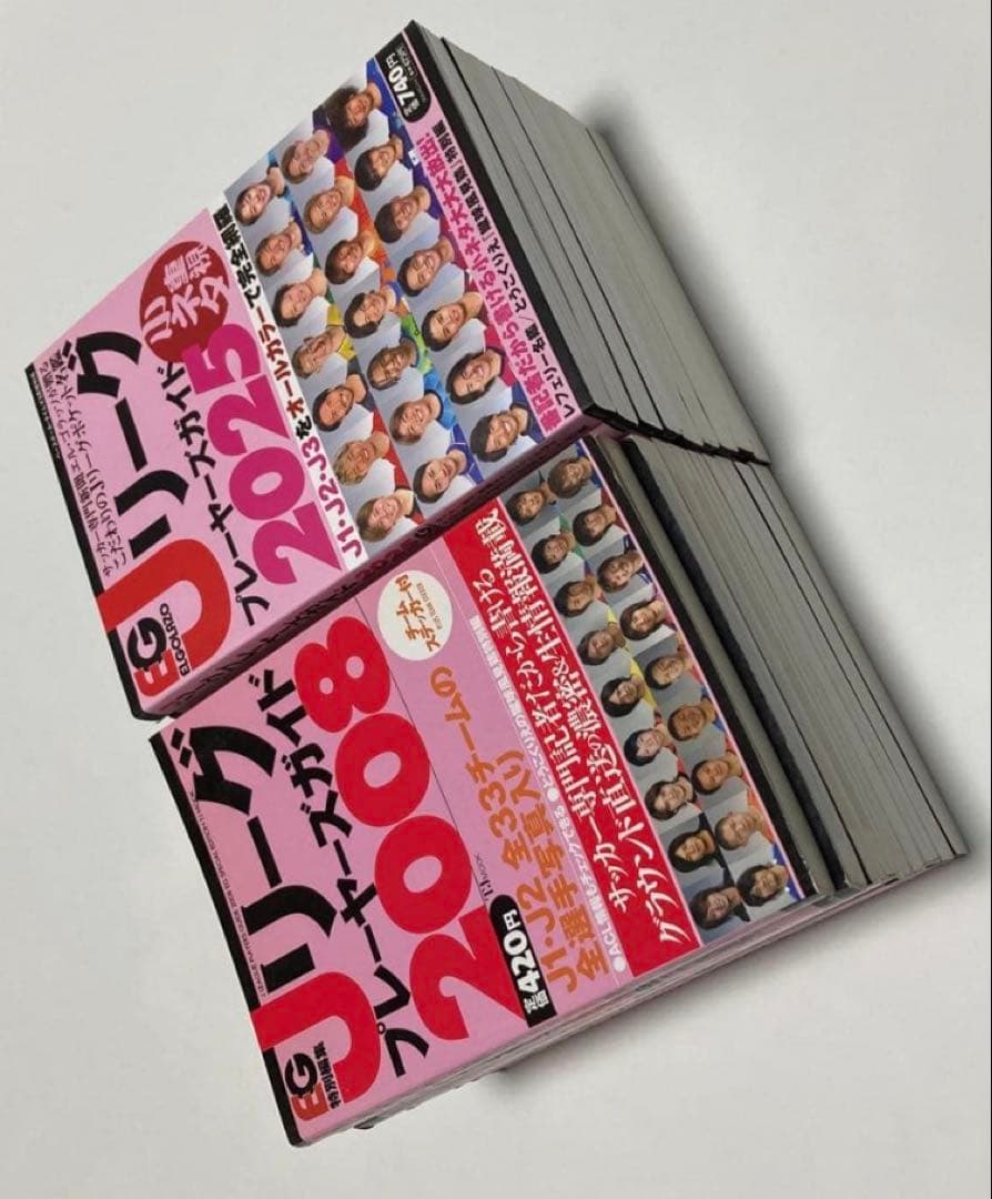 【2008〜2025】 Ｊリーグプレイヤーズガイド 良品 送料無料