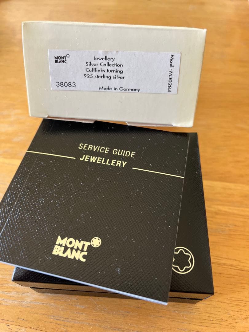 MONTBLANC カフリンクス シルバーコレクション 925 未使用