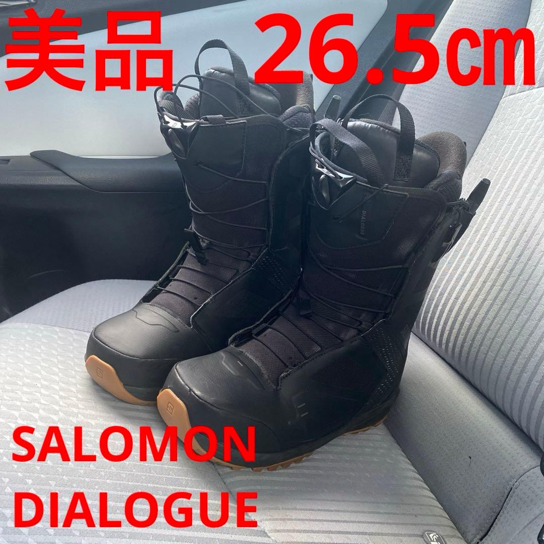 【美品_即日発送】SALOMON スノボブーツDIALOGUE 26.5cm