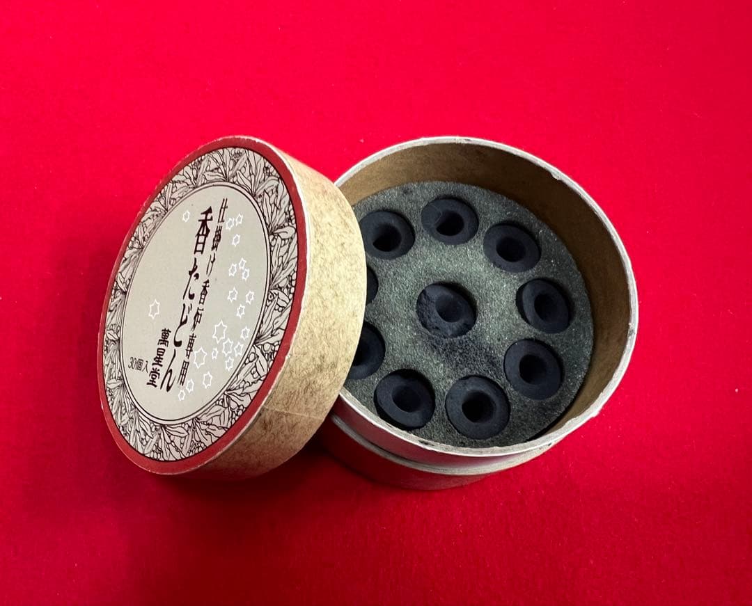 火道具 香道具 桑重香合 青楽火入 香爐灰 香たどん　まとめて