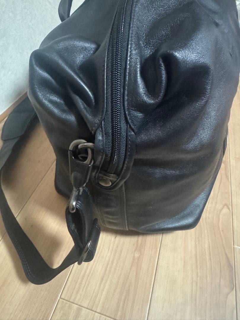 【希少美品】TUMIオールレザー ボストンバッグ 黒　92149D4