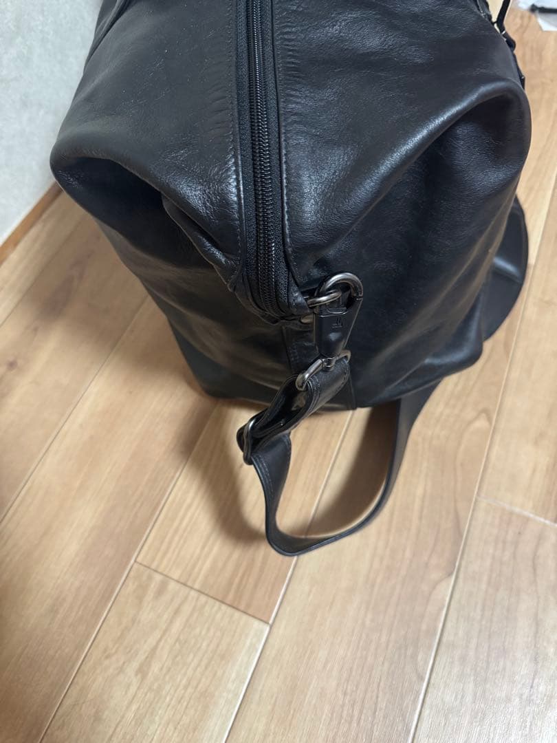 【希少美品】TUMIオールレザー ボストンバッグ 黒　92149D4