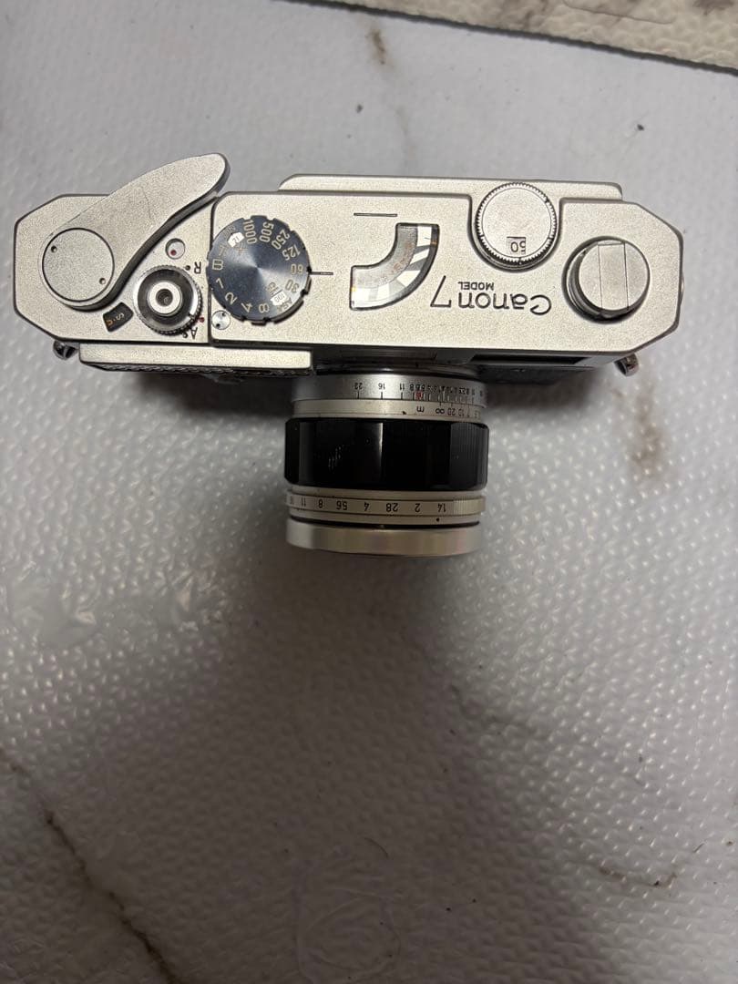 d*7様 Canon 7 レンジファインダーカメラ 50mmレンズ付き