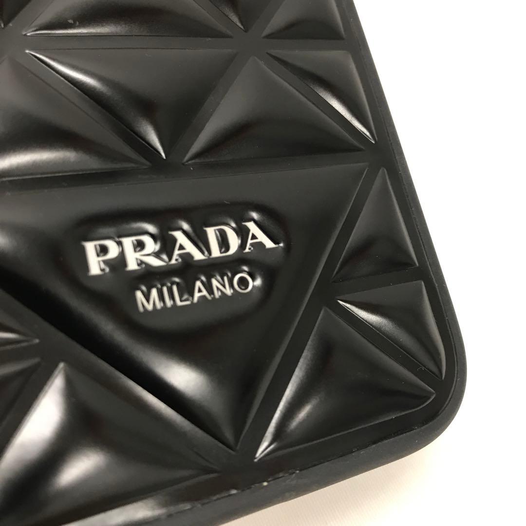☆極美品☆PRADA iPhone14 Pro Max用 ケース ブラック