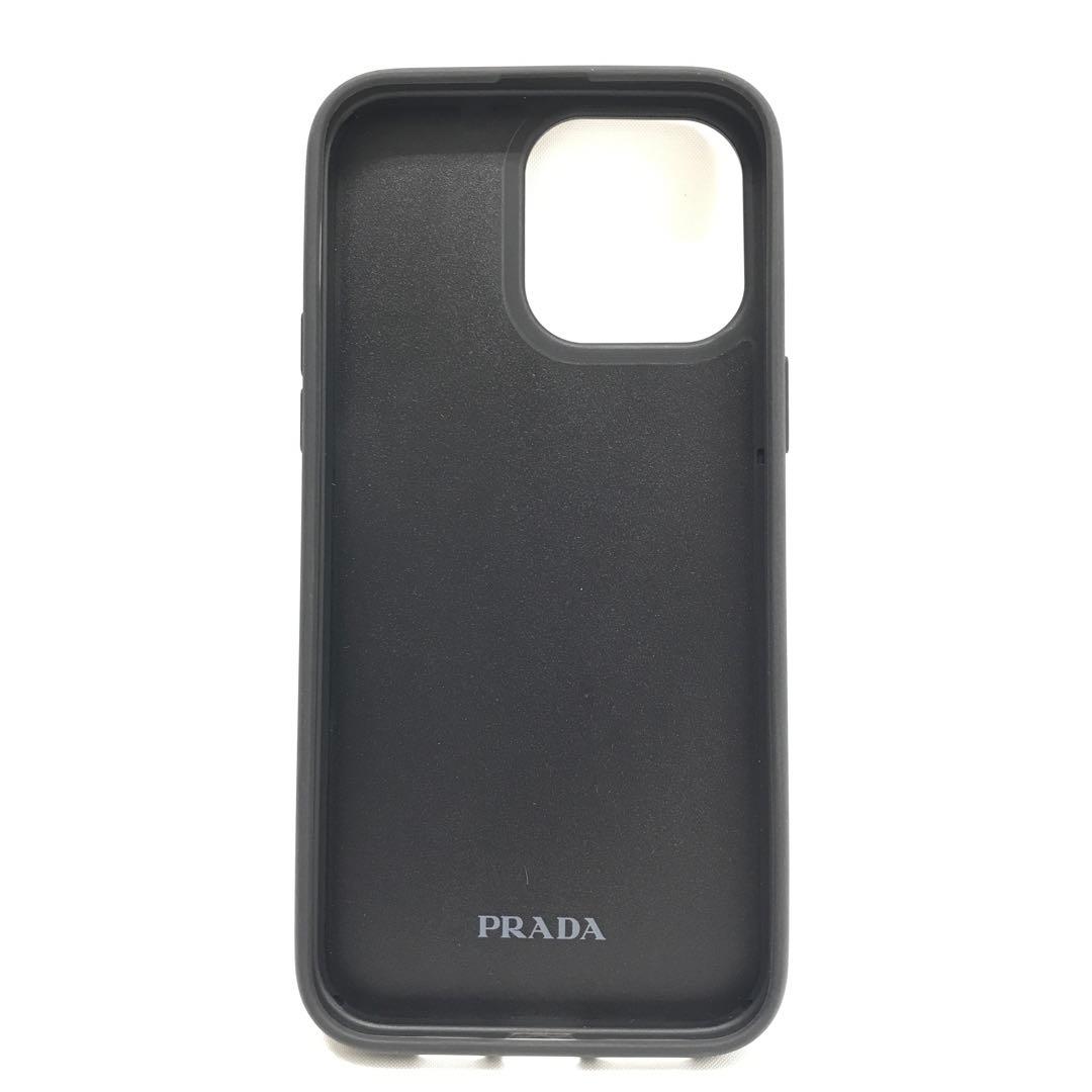 ☆極美品☆PRADA iPhone14 Pro Max用 ケース ブラック