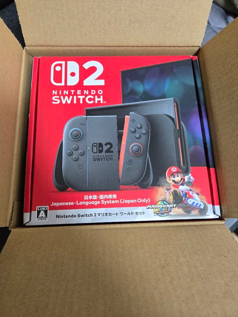 Nintendo Switch 2　本体 日本語盤　マリオカートセット