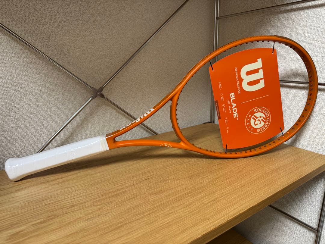 ラケット(硬式用) Wilson Blade 98 V9 ROLAND GARROS G3