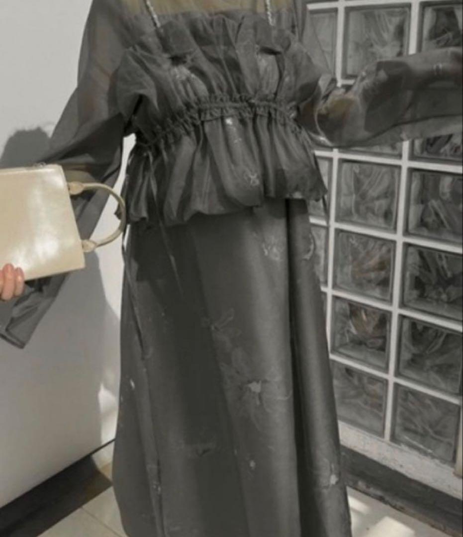 【本日限定値下げ willfully】ビスチェ付 オケージョンドレス Ｌサイズ