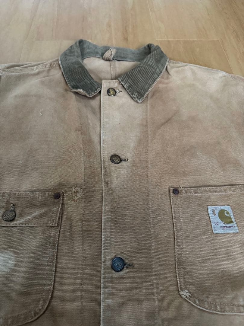 Carhartt 60s USA製 カバーオール ダック地 キャンバス地