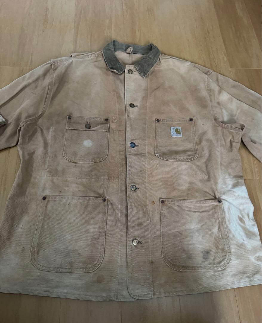 Carhartt 60s USA製 カバーオール ダック地 キャンバス地