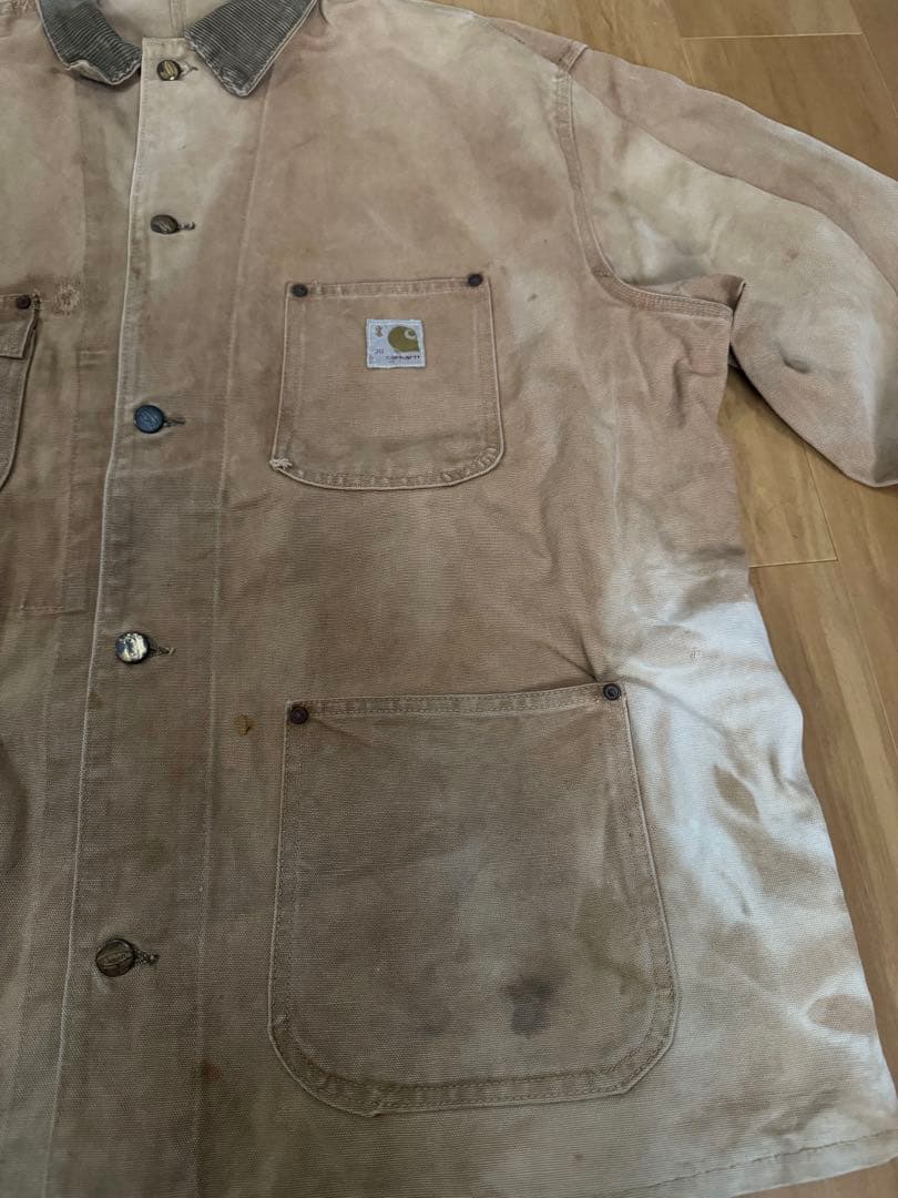 Carhartt 60s USA製 カバーオール ダック地 キャンバス地