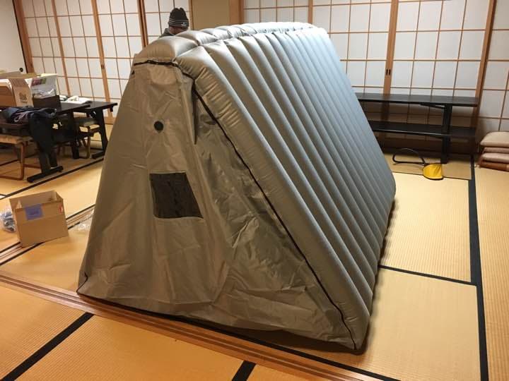 バルーンテント（防雨、防水、防寒、防雪）水上テント