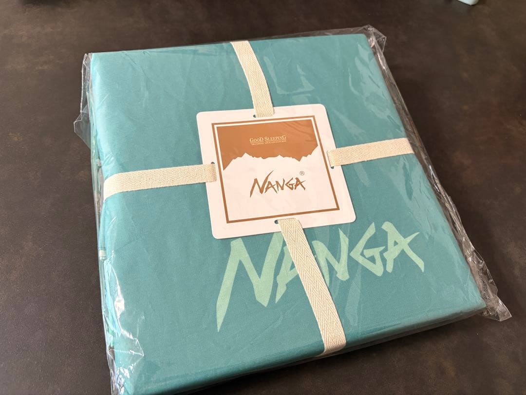 【新品未使用】NANGA DUVET COVER (AQUA) 2点セット