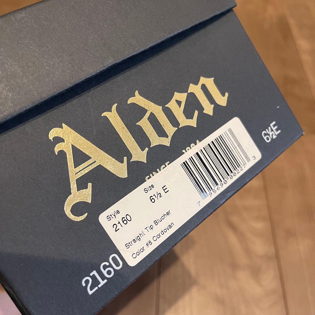 靴 ALDEN 2160 61/2