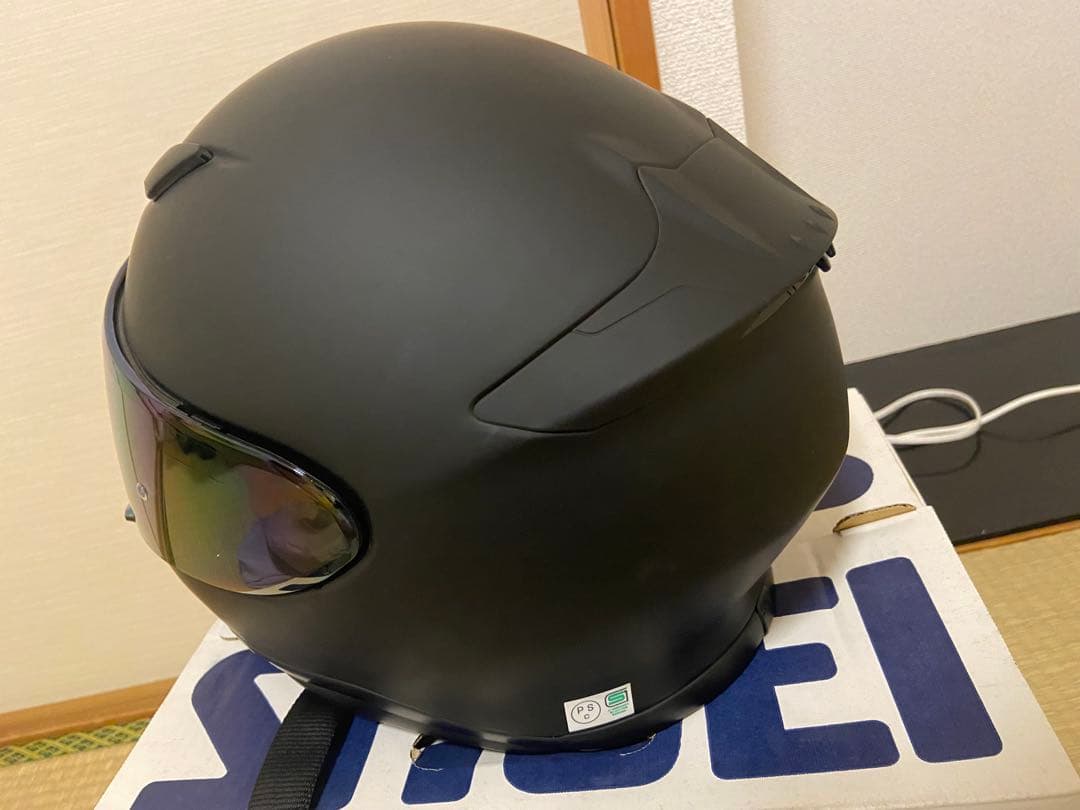 SHOEI Z-7 フルフェイスヘルメット マットブラック M (ほぼ未使用)