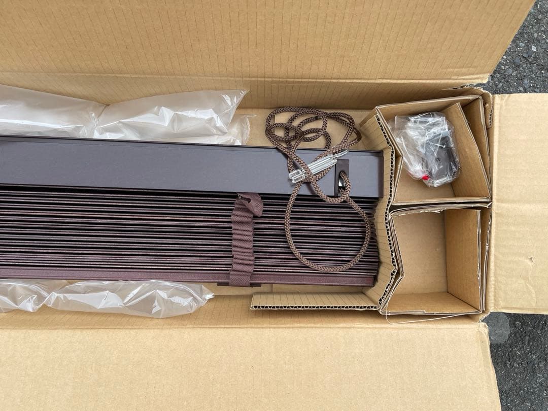 新品未使用　タチカワブラインド　フォレティア　35mm 木製ブラインド