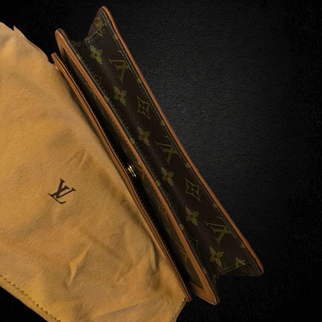 【難あり】LOUIS VUITTON　ポシェット・ダム　モノグラム