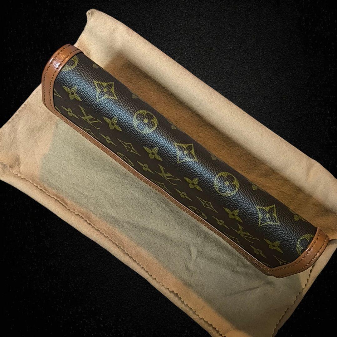 【難あり】LOUIS VUITTON　ポシェット・ダム　モノグラム