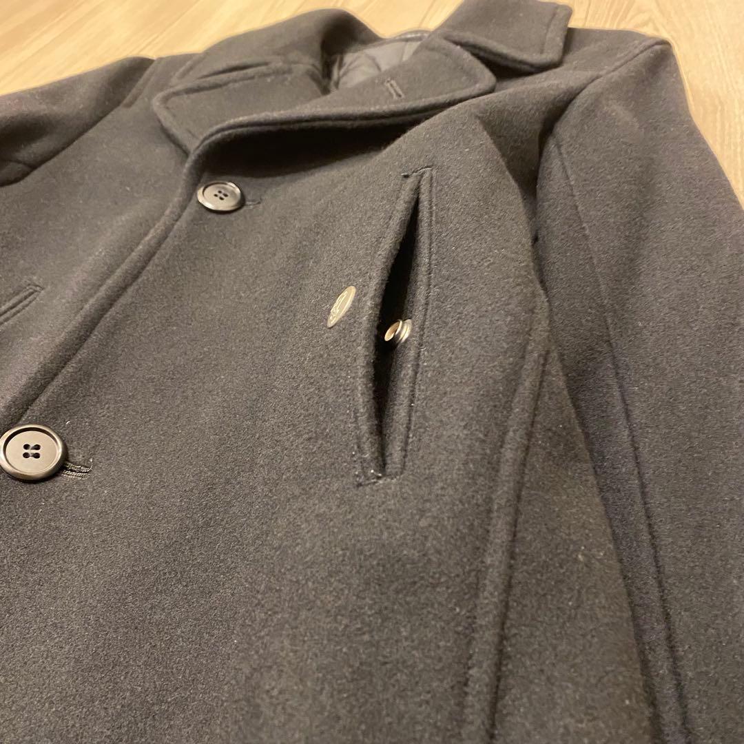 【美品】CELT&COBRAケルト&コブラ Pコート ブラック XS