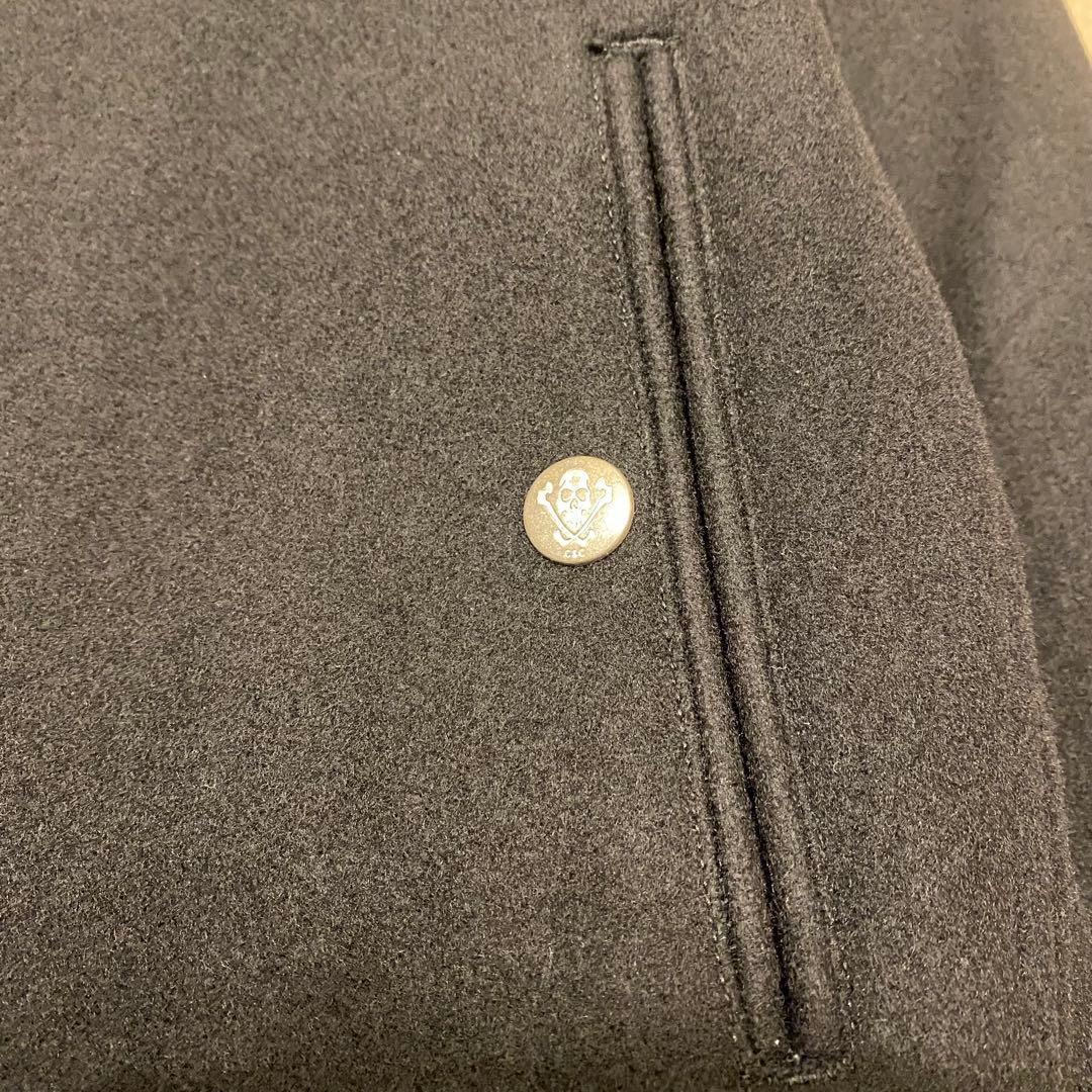 【美品】CELT&COBRAケルト&コブラ Pコート ブラック XS