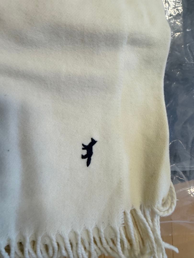 メゾンキツネ　ウールマフラー