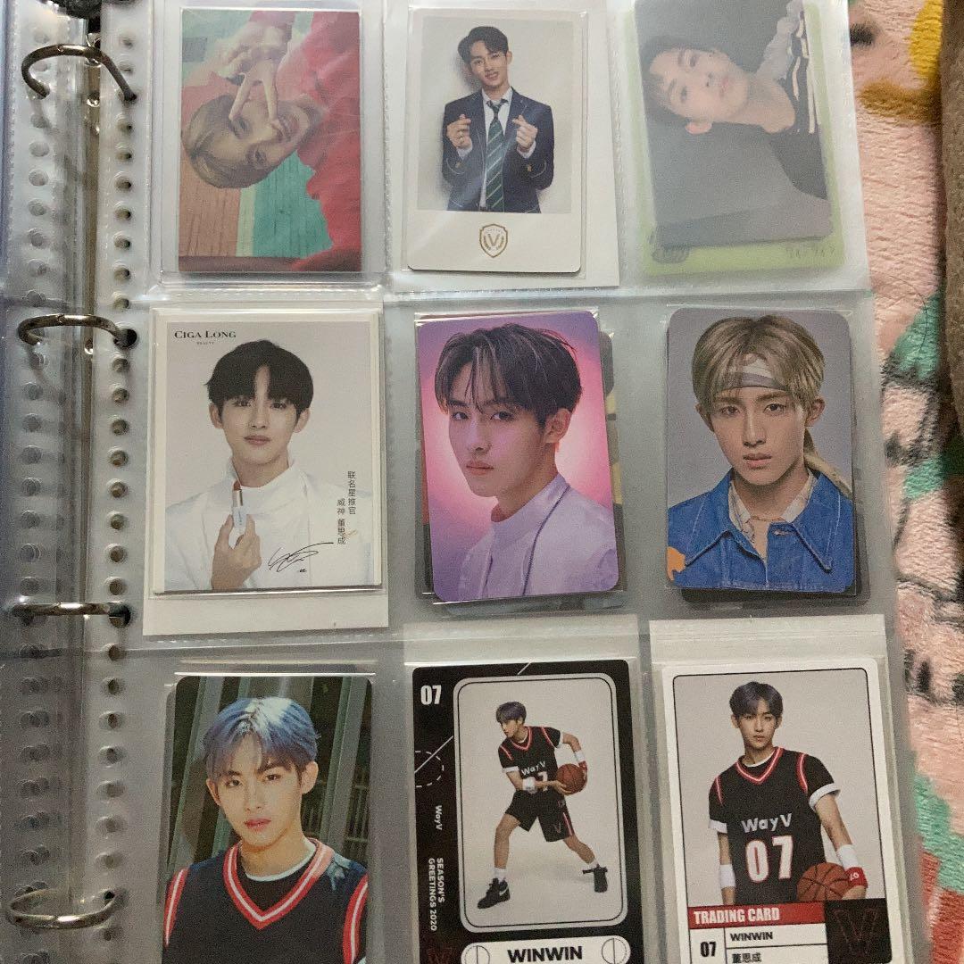 NCT wayv ウィンウィン トレカ キーホルダー シーグリ