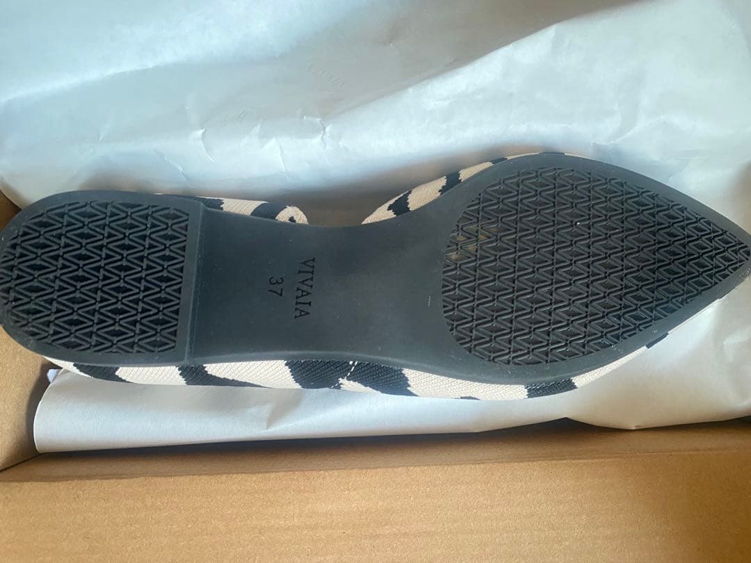 VIVAIA アニマルプリント フラットシューズ