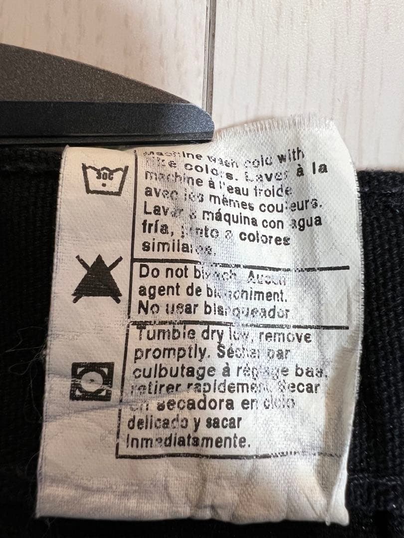 デッド 90s Carhartt カーハート ダブルニー 黒 ブラック USA製