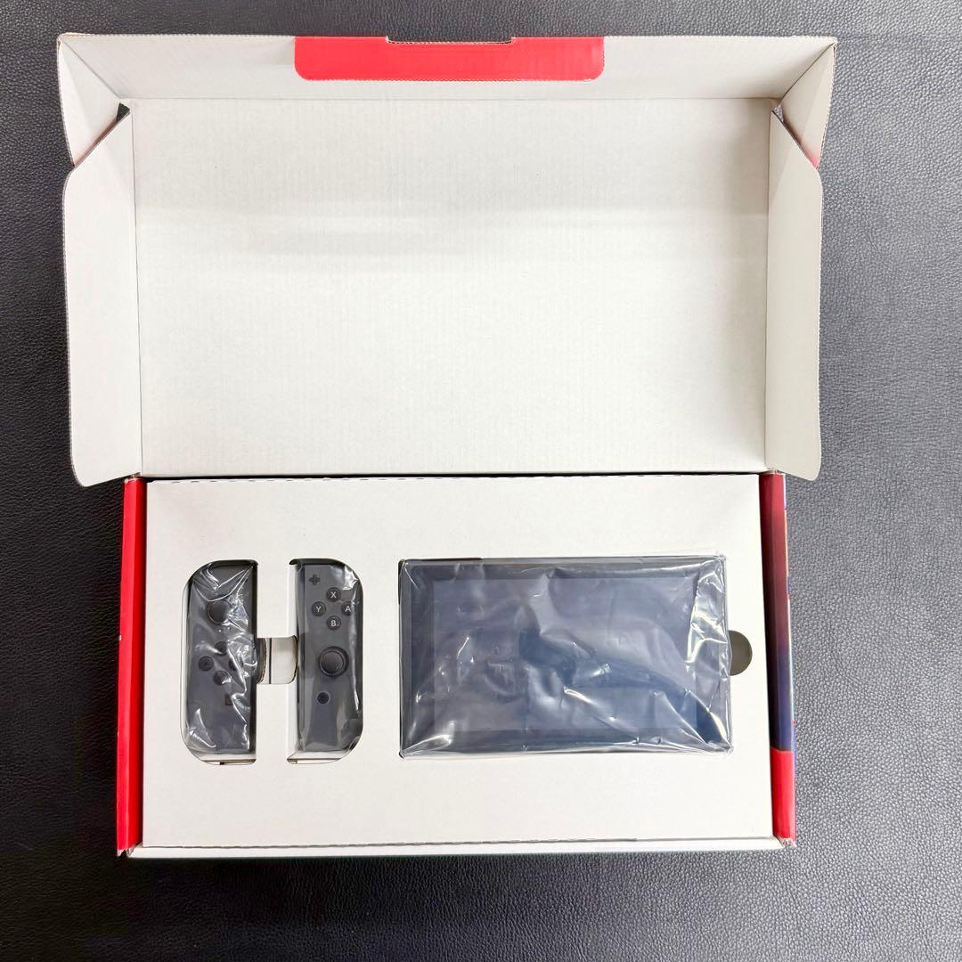 【極美品・動作確認済】Nintendo Switch 本体 グレー(オマケ付き)