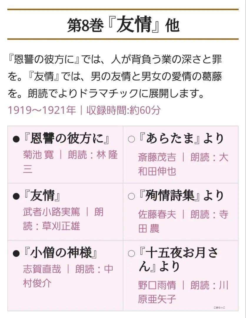 聞いて楽しむ世界の名作 CD15枚/聞いて楽しむ日本の名作 CD16枚 冊子3冊
