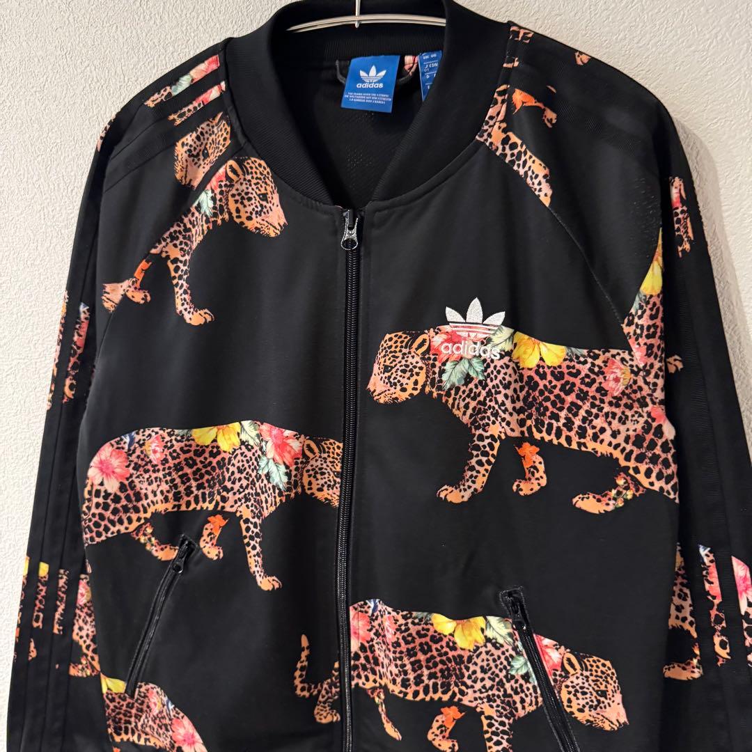 【完売モデル】adidas バイジェレミースコット　ヒョウ柄　トラックジャケット