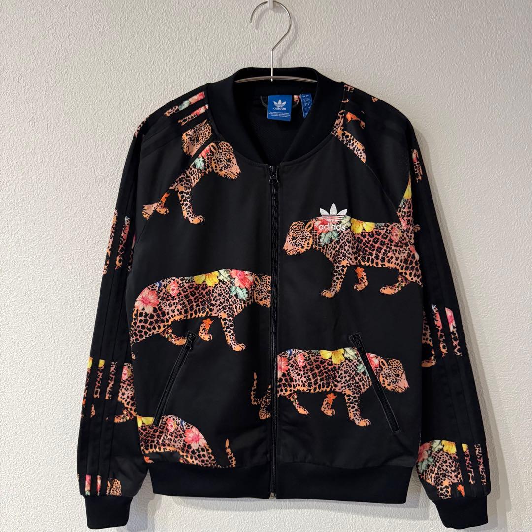 【完売モデル】adidas バイジェレミースコット　ヒョウ柄　トラックジャケット