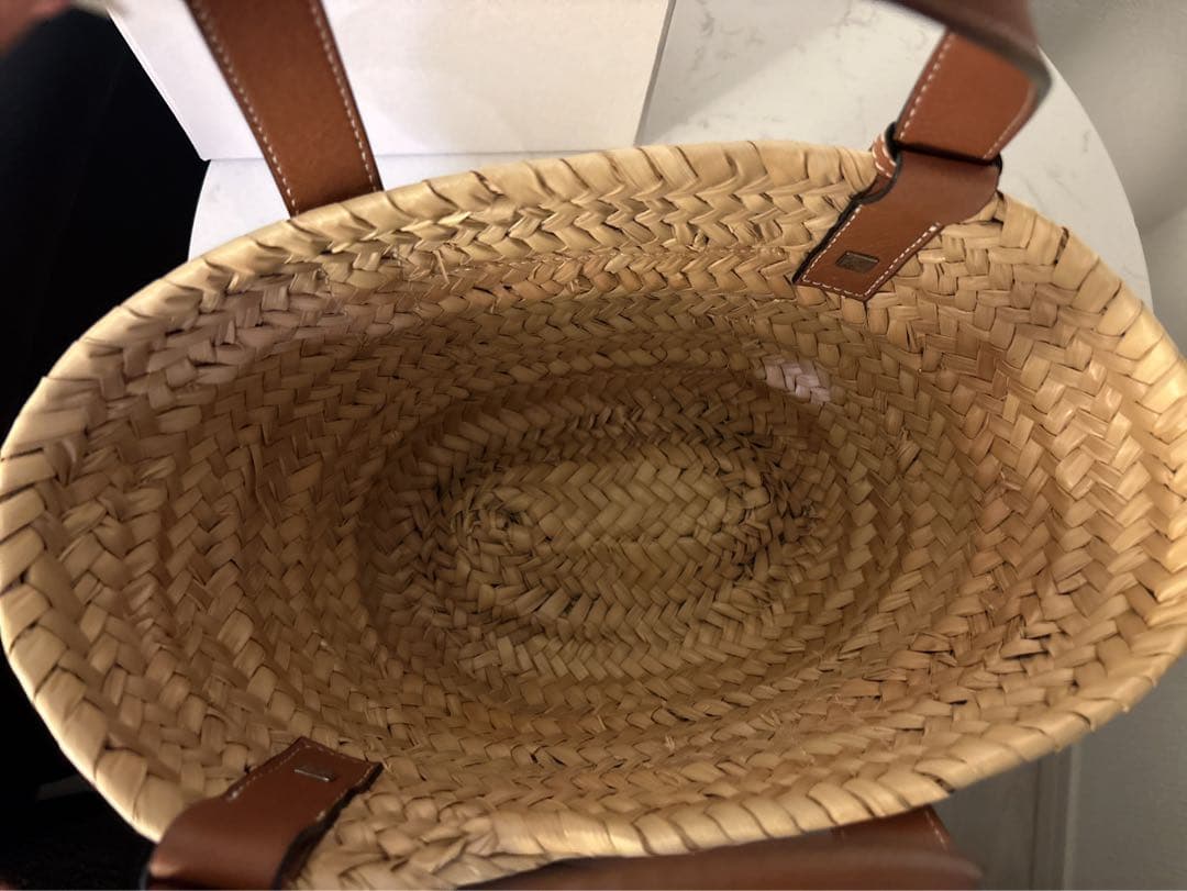 LOEWE ロエベ　バスケットバッグ　スモール　巾着袋付き