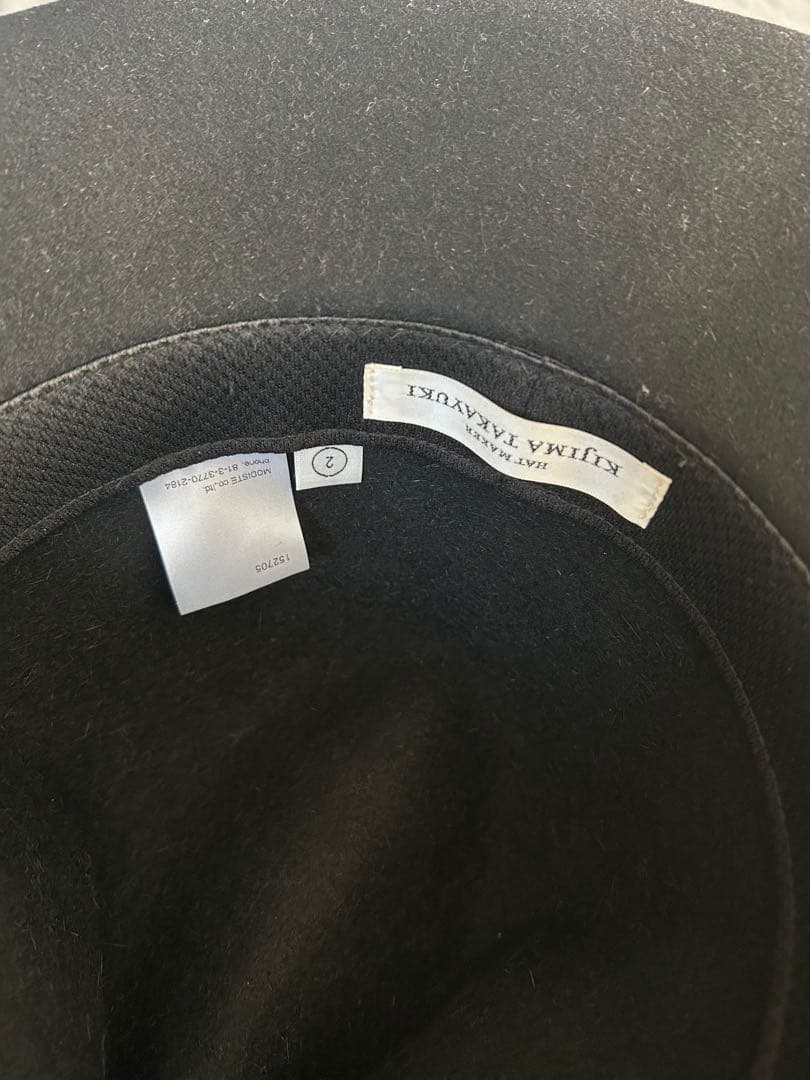 KIJIMA TAKAYUKI ラビットフェルトハット